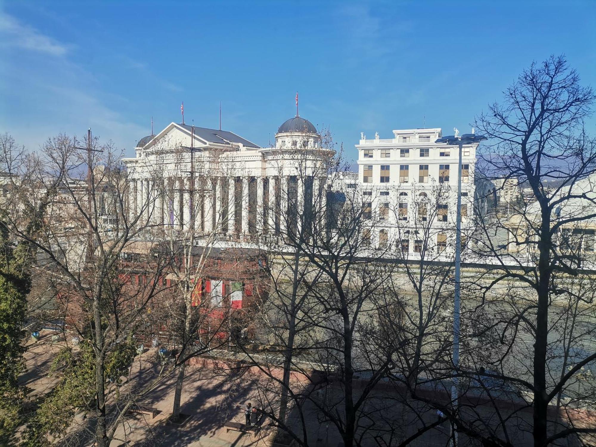 Calla 4 Apartment - Main Square, In The City Shopping Center - Parking Slot With Securiti And Video Camera Σκόπια Εξωτερικό φωτογραφία